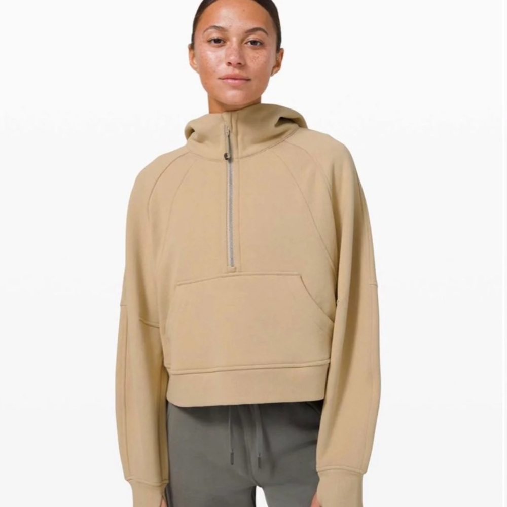 Lululemon NWT Scuba half zip